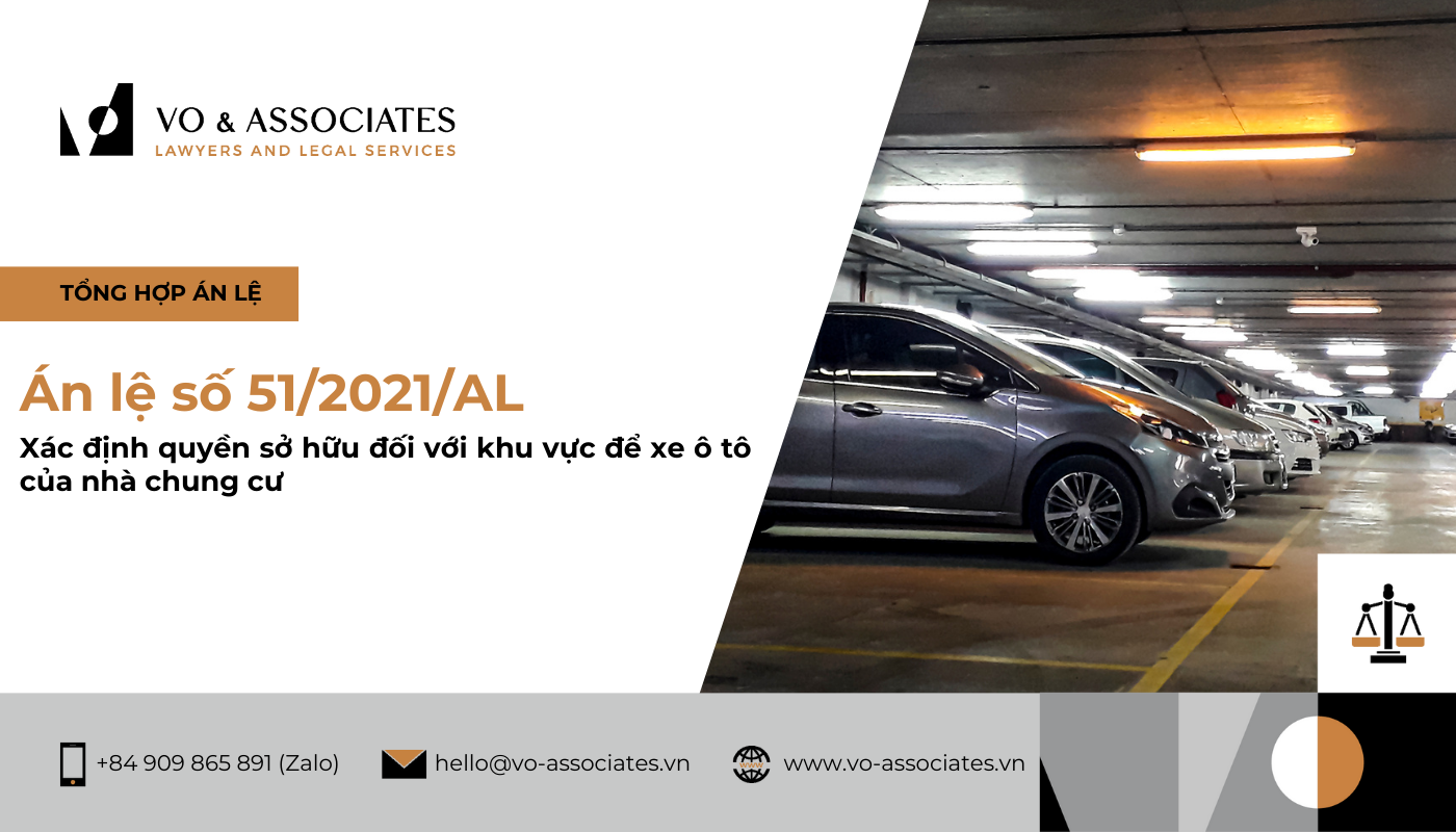 Án lệ số 51/2021/AL về xác định quyền sở hữu đối với khu vực để xe ô tô của nhà chung cư 2 An le so 51 2021 AL ve xac dinh quyen so huu doi voi khu vuc de xe o to cua nha chung cu