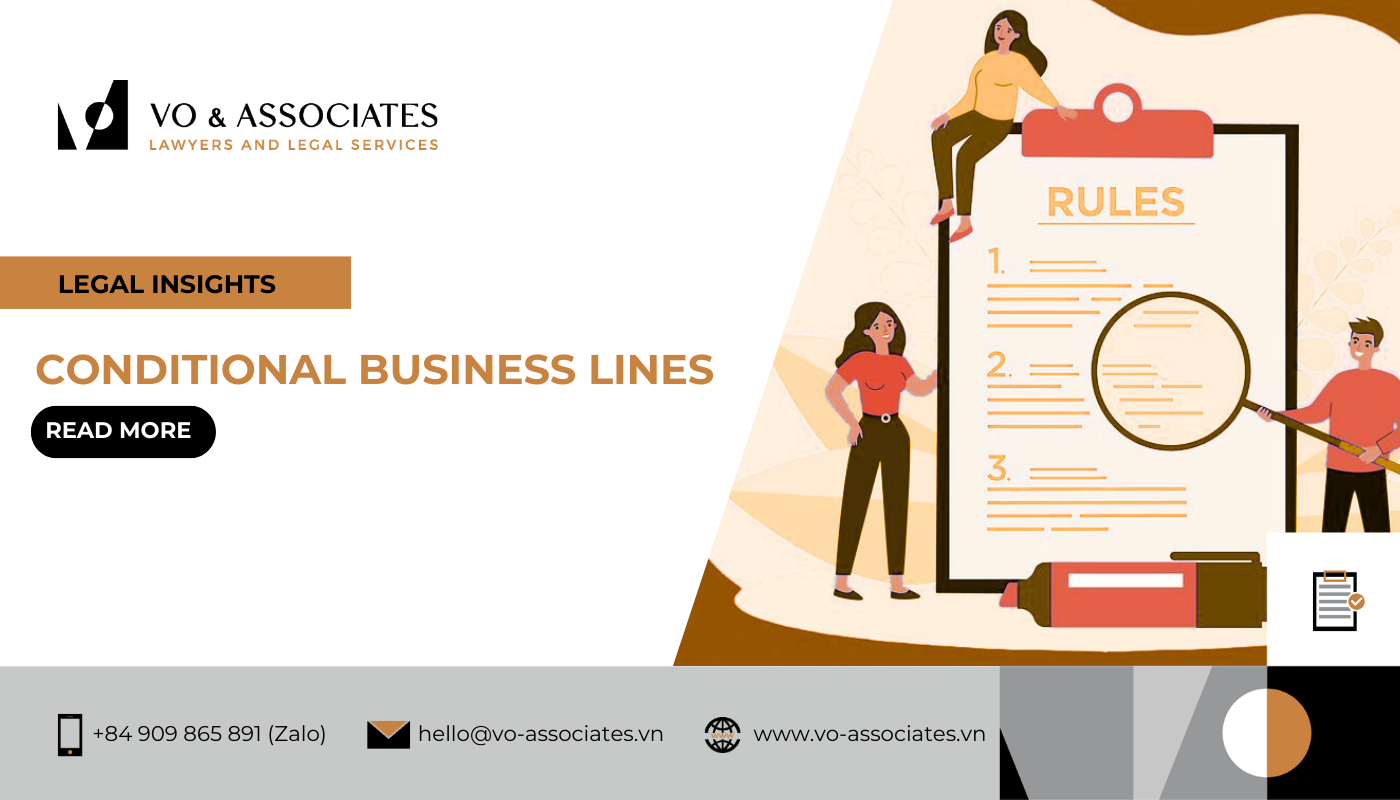 Conditional business lines 1 Conditional business lines