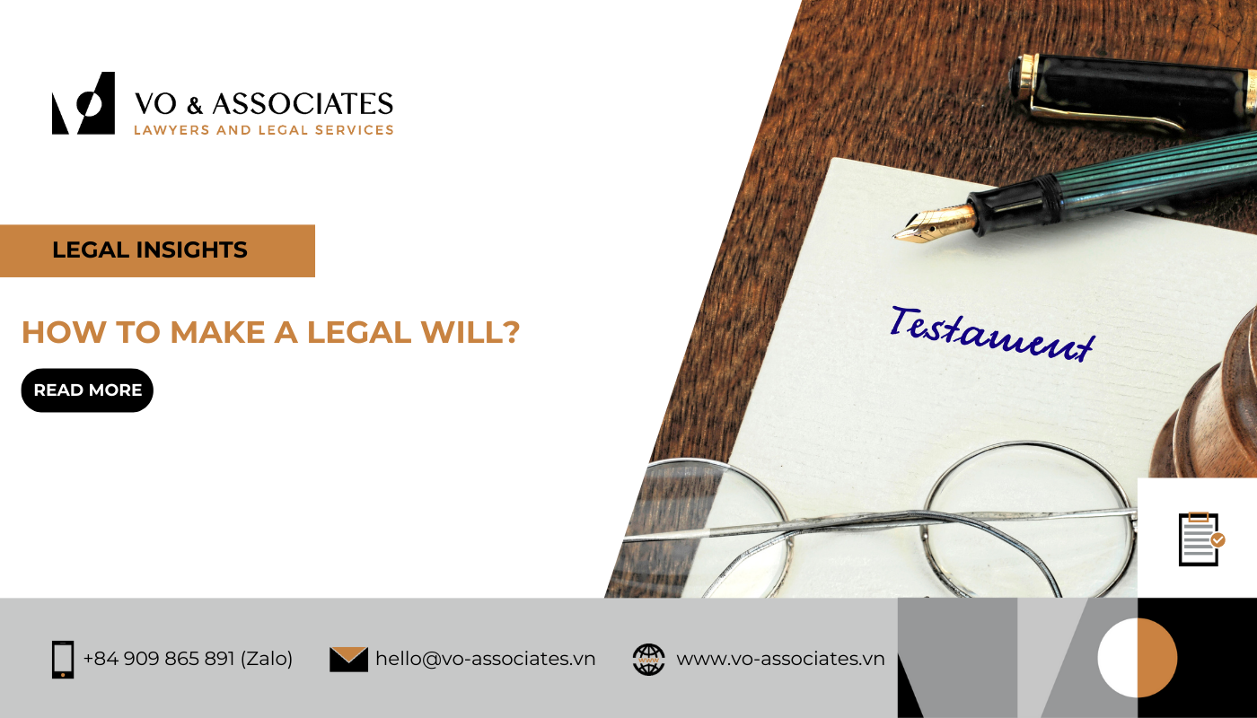 How to make a legal will? 1 How to make a legal will