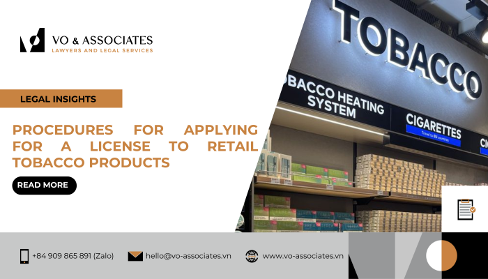 Procedures for applying for a license to retail tobacco products 1