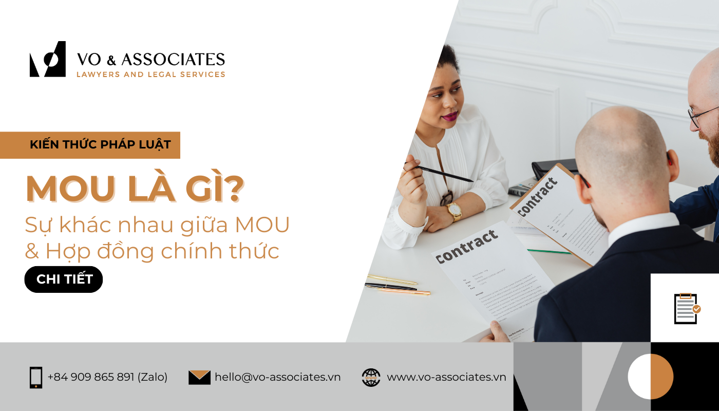 MOU là gì? Sự khác nhau của MOU và hợp đồng chính thức 1 Mou va hop dong chinh thuc VN