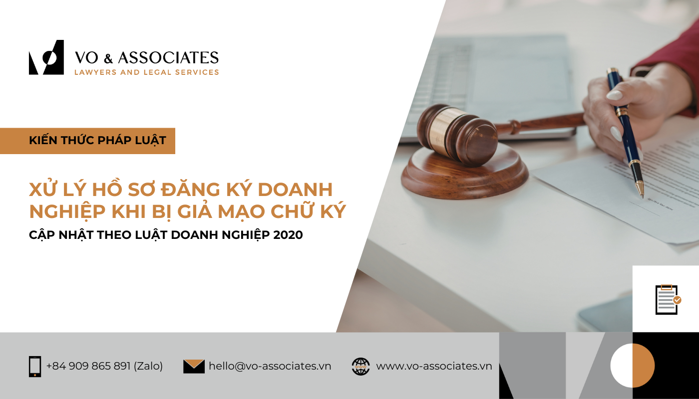 Xử lý hồ sơ đăng ký doanh nghiệp khi bị giả mạo chữ ký 1 Xu ly ho so dang ky doanh nghiep khi bi gia mao chu ky