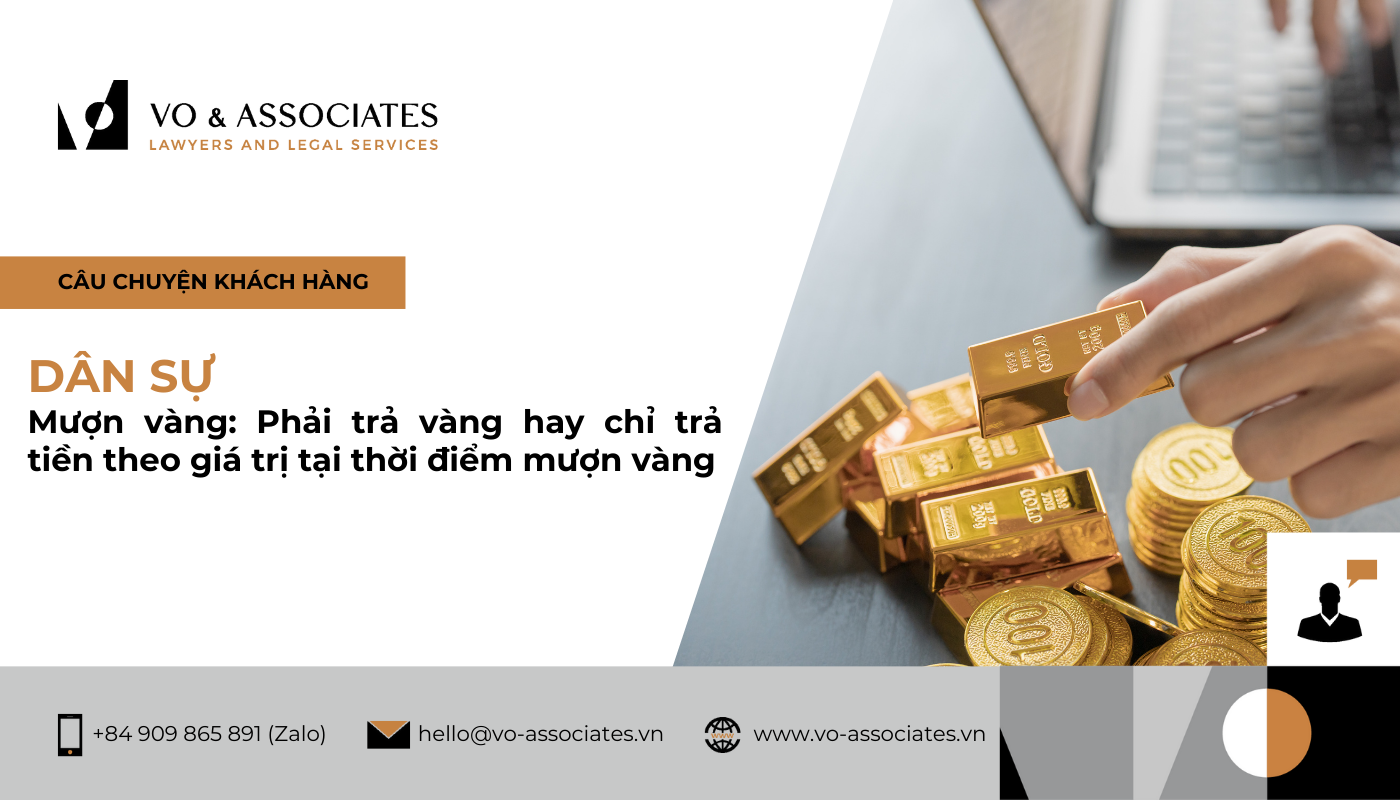 Mượn vàng: Phải trả vàng hay chỉ trả tiền theo giá trị tại thời điểm mượn vàng 1 Vay vang khi gia tang cao phai tra vang hay chi tra tien theo Phap luat 7